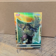 2026 Topps Marvel Neon Hulk #5 chrome etch 34/50 picture