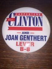 Carpenters for Clinton and Joan Genthert Lever B-8  3 1/2” Pennsylvania coattail picture