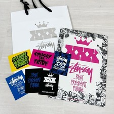 Rare Stussy 30th Anniversary Complete Lookbook Catalog Sticker & Shopper Bag Set picture