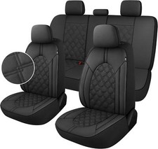 Mejor Fundas Universales Asientos Coche Juego Completo Piel Sintetica Pu Auto picture