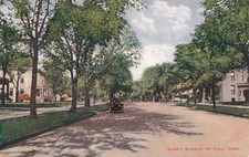  Postcard Summit Avenue St Paul MN picture