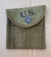 Original WWII US M1 Carbine Ammo Magazine Pouch 1943 Dated picture