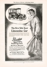 1904 Peerless Motor Car Co. Limousine Cleveland OH St Louis Run VTG Full-Page Ad picture