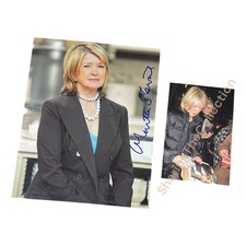 Martha Stewart Autograph Signed 8x10 Photo W Exact Pic PROOF Lifestyle Icon RARE picture