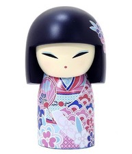 Kimmidoll Japanese Kokeshi Doll Girl Figure L Size AYAKA - Japan Exclusive picture