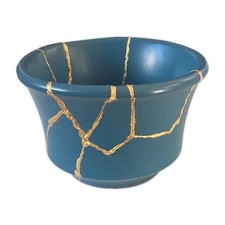 Kintsugi Japanese style repair technique Ceramic Cup picture
