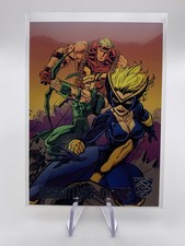 1996 Fleer Skybox DC Marvel Amalgam Comics #18 Judgment League: Avengers picture
