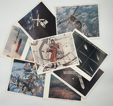 8 Skylab Gov Prints 1974 VTG NASA 9x7 Inches picture