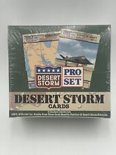 1990-91 Desert Storm Trading Cards Pro Set 36 Packs (New & Factory Sealed) picture