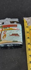 VTG 1959 Hawaii Lighter By Constellation Aloha Hula Dancer Seaside  picture