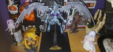 Yugioh 5Ds Stardust Dragon Anime Statue Action Figure With Base Japanese Toy  picture