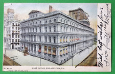 Post Office Philadelphia PA Undivided Posted picture
