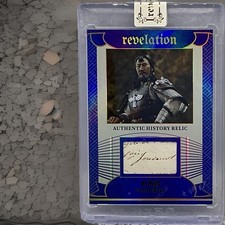 2025 Eternal Revelation World Celebrities Jamukha Authentic History Relic /75 picture