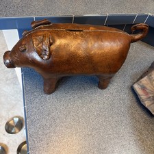 RARE Vintage Abercrombie & Fitch Ceramic Piggy Bank Omersa Style 50s 60s picture