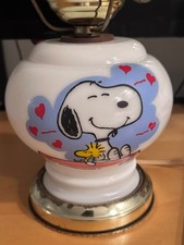 vintage snoopy 3 way lamp picture