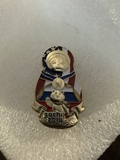 2014 Sochi Olympics DSS Matryoshka Doll Pin Badge picture