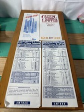Vintage 4 1990’s AMTRAK ROUTE GUIDES Chicago, DC, New Orleans, California picture