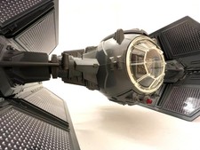VINTAGE STAR WARS DARTH VADER TIE FIGHTER KENNER 1978, WORKING picture