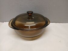 Pyrex AMBER Pyrex Corning Ware 1.5L 023 Casserole Dish picture