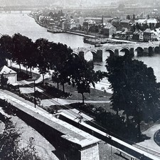 River Meuse Namur Belgium Stereoview Keystone View Co. 1910s Europe picture