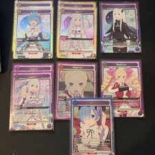 Union Arena Re Zero Rem SR Lot 10 Cards Super Rare NM picture