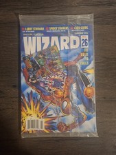 Wizard Magazine #26 Factory Sealed October 1993. Rare Bonus Cards picture