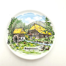 Kleiber Bavaria Schwarzwald Porcelain Plate Travel Souvenir Small 4