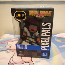 PDP Pixel Pals Mortal Kombat Klassic Raiden Light-Up Figure #044 2017 17+ picture