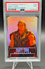 2023 Marvel What If... Party Thor Medallion Platinum #M20 PSA 9 /25 picture