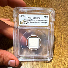 1983 ICG Genuine Relic Envelope Flown in Space, Space Shuttle Challenger picture