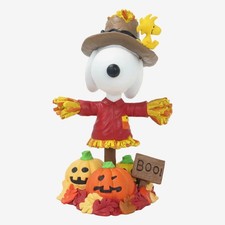 Snoopy  Peanuts Halloween Scarecrow Bobblehead picture