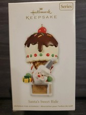 2011 Hallmark SANTA'S SWEET RIDE #5 Series Ornament - 824-253 picture