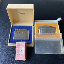 VTG Ronson Adonis Lighter NIB Instructions and Mansei Mfg VTG Lighter Japan Box picture