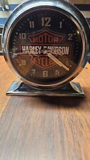 Harley-Davidson Motor Cycles Working Alarm Clock GOOD picture