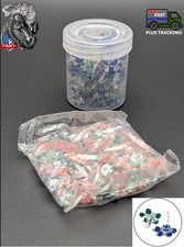 200 pcs Daisy Glass Pipe Screens Filter Assorted Colors picture
