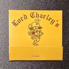 Vintage Full Matchbook - Lord Charley’s - Upland, California picture