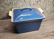 Le Creuset Enameled Cast Iron Heritage Square Covered Casserole 2.5 Qt Marseille picture