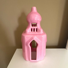 Pink Glossy Ceramic tea light holder from the Royal Hawaiian Hotel picture