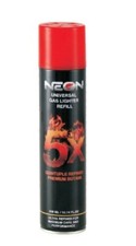 48 Cans Neon 5X Refined Butane Lighter Gas Fuel Refill 300 mL 10.14 oZ Cartridge picture