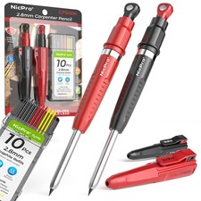7-in-1 Magnetic Carpenter Pencils Set, 2 Pack with Sharpener & 30 Refills - Idea picture