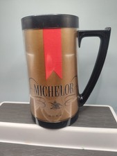 Vintage Thermo-Serv Michelob Beer Insulated Drink Mug Cup Stein Made In USA picture