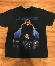 Vtg Jay Z Music Star Heavy Cotton Black S-5XL Unisex Shirt NP209 picture