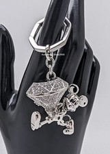 New Authentic SWAROVSKI Crystals Disney Mickey Key Ring 5670082 in Gift Box picture