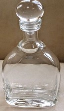 Vintage Krosno Glass Crystal Liquor Decanter Barware picture