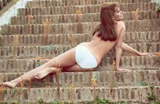 Raquel Welch 24x36 Poster in white bikini bottoms no top picture