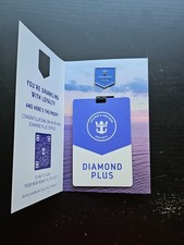 New Royal Caribbean  Diamond Plus Member Pin And  Luggage Tag  picture