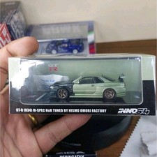 INNO64 1:64 Nissan Skyline GT-R R34 M-Spec Nur Tuned by Omori Factory picture
