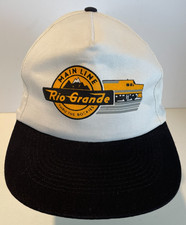 Vintage Rio Grande Mainline Thru The Rockies Baseball Hat picture