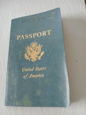 Vintage United States Passport Issued 1961.....B&W Photo....Free Shipping picture