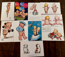 Vintage~KEWPIES~POSTCARDS~ LOT OF 10 /DRAYS NEW UNPOSTED~s486 picture